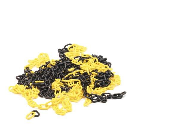 Chaine jaune/noir - 10m