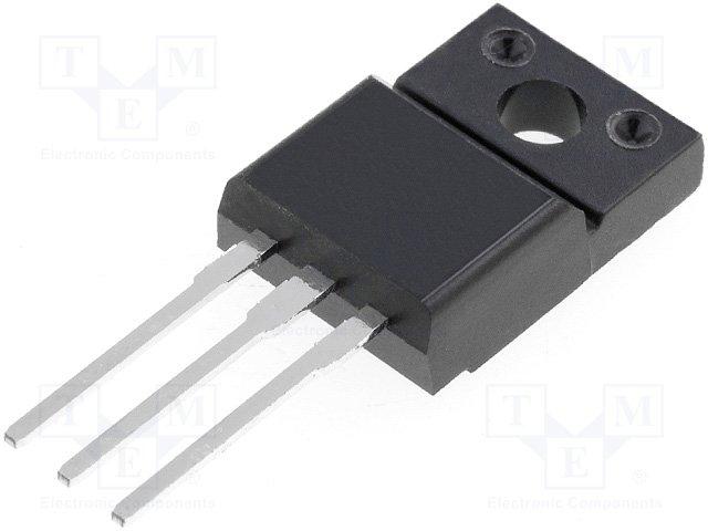 N-mosfet 800v 2.5a 30 w to220 iso