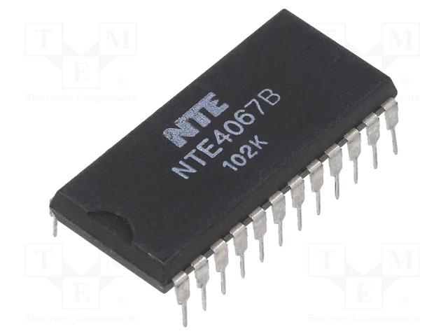 Circuit intégré digital demultiplexer/multiplexer / channels :16 / dip24