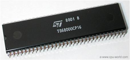 Cpu / microprocessor	32 bit data bus width	16 bit floating 16 mhz dip64
