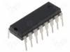 Circuit  compteur/decodeur bcd 4bits dip16