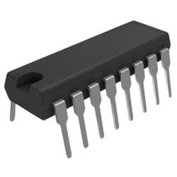 Dual voltage controlled oscillators, not enabled; dip14