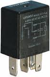 Micro relais auto 12v 25a 4 bornes avec diode