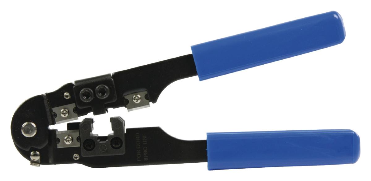 Pince à sertir pour les connecteurs rj45 avec coupe-câble