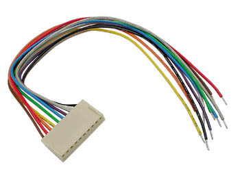 Connecteur avec câble pour ci - femelle - 10 contacts / 20cm