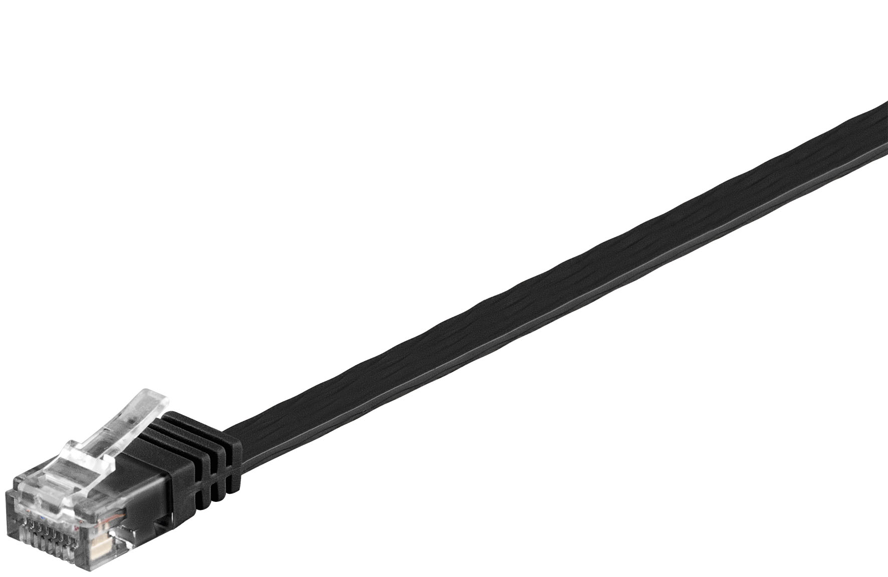 Cable reseau plat connecteur rj45 , cat6 utp l=1m