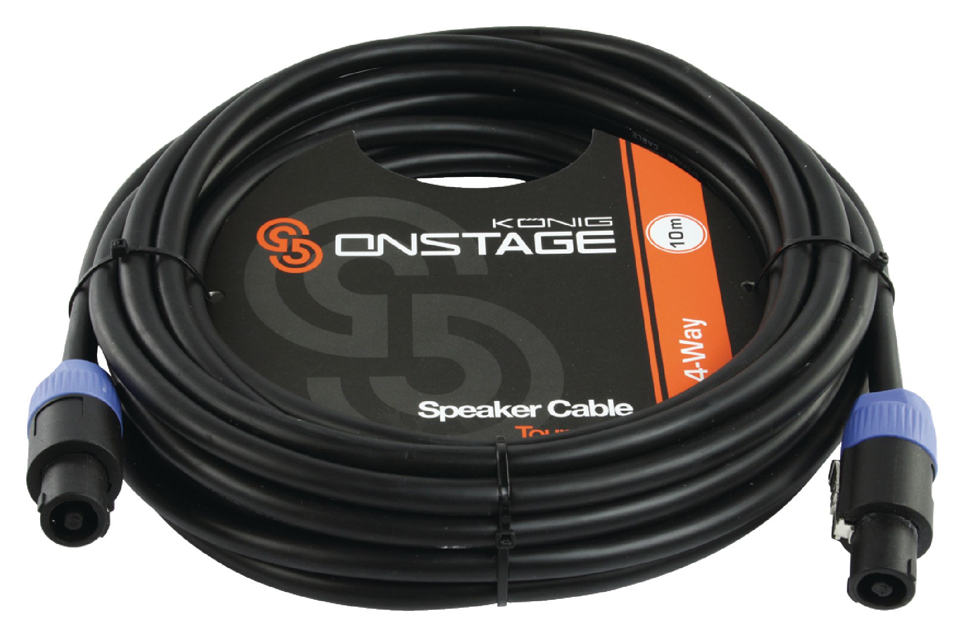 Cable haut-parleur 4x 1.5mm 10 m onstage