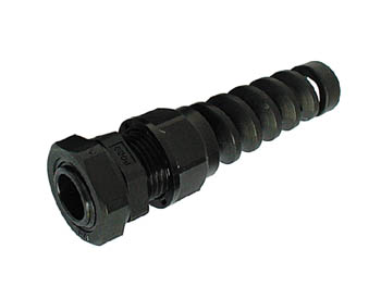 Passe-fil avec presse-étoupe ip68 (Ø6.0 ~ 10.0 mm) noir