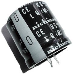 Condensateur électrolytique haute qualité nichicon 4700uf 63vdc Ø30x30mm 85°c snap-in