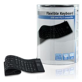 Clavier multimedia souple pliable plug and play
