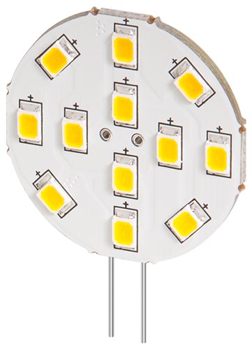 Lampe a led g4 2w ( equivalent 20w ) 170 lumens 2800k blanc chaud verticale