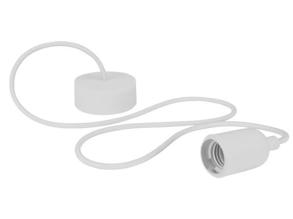 Luminaire design à suspension en cordage - blanc