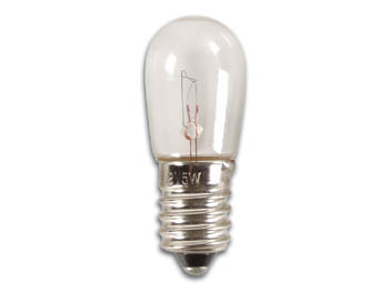 Lampe e14 tube 6v 5w 16x54mm