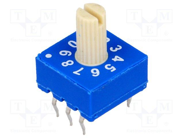Encodeur  dec/bcd 1 circuit décimal 10 positions avec molette (compatible boite à histoire lunii )