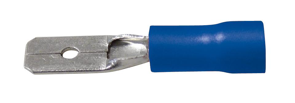 Cosse mâle 2.8mm bleue 1.5-2.5mm²  lot de 50 x pièces