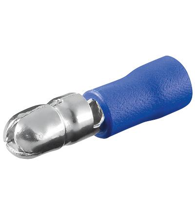 Cosse cylindrique male bleue pour cable 1.5 a 2.5mm2 lot de 100 x pieces