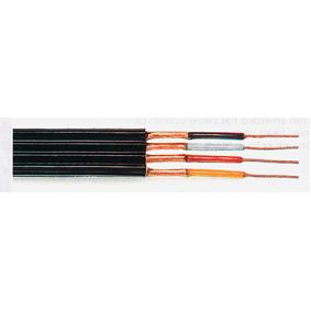 Cable blinde scindex 4 x 0.14mm2 l=1m noir
