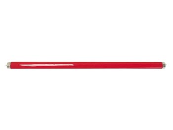 Tube fluo rouge 60cm 18w 26 x 590mm