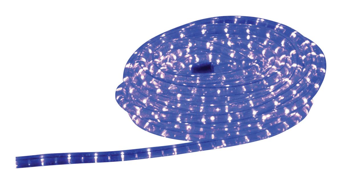 Flexible lumineux bleu a leds d= 13mm  -l= 9m alim:230v
