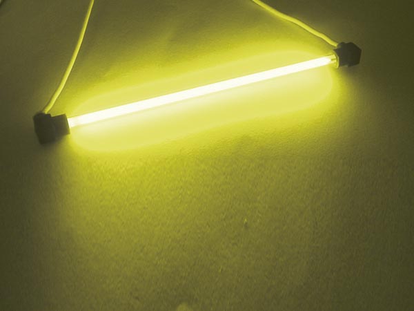 Tube fluorescent 4x100 mm jaune