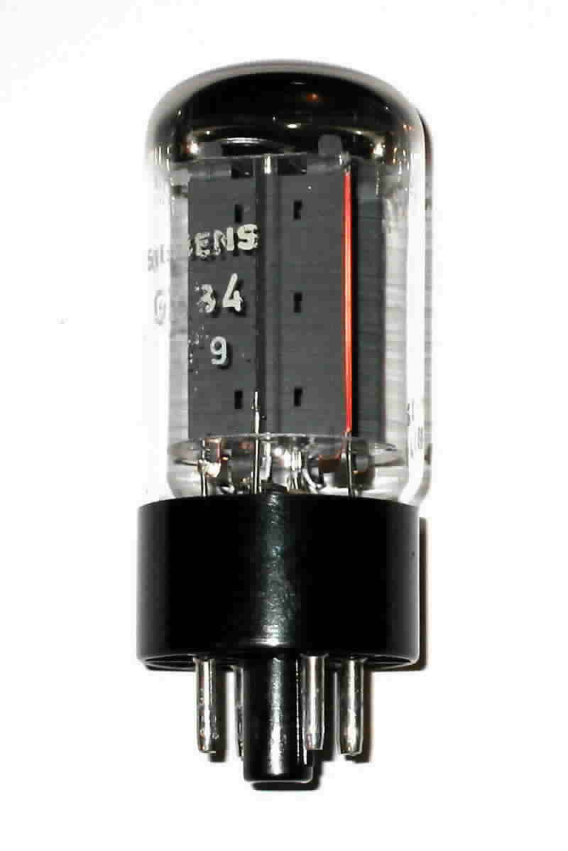 Tube electronique gz34 / 5ar4 rectifier 8 pins