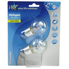 Lot de 2 lampe e27 28w halogène 78 x 4 5mm pour remplacement lampe e27 40w