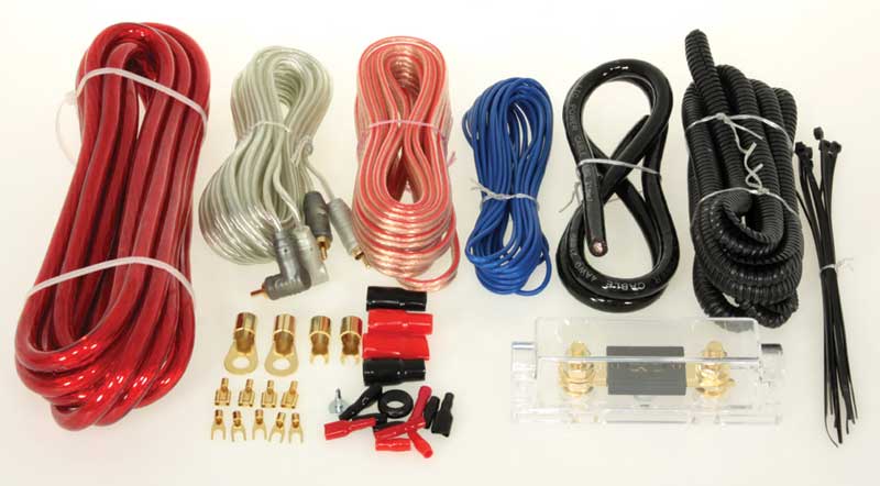 Kit de cable et connexion pour sonorisation automobile