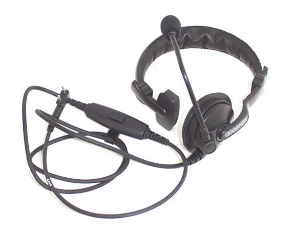 Kenwood® khs-7a single muff headset with boom mic,