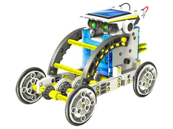 Kit de construction éducative 14 robots en 1 à énergie solaire (kit éducatif et créatif)