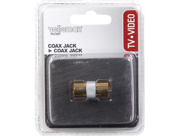 Jack coaxial vers jack coaxial / professionnel