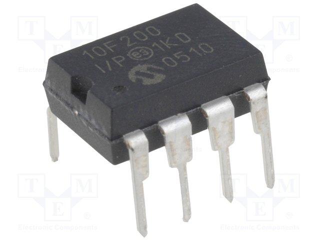 Microcontroleur eeprom:16bits sram 25bits 4mhz dip8