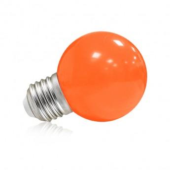 Lampe a led  e27 230v 1w 45x70 mm 30 lumens angle 240° orange
