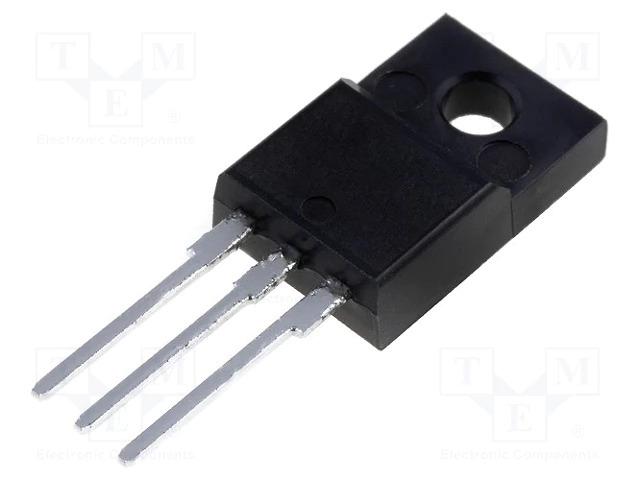 Transistor: n-mosfet; unipolaire; 600v; 10a; idm: 32a; 25w; to220 isolé