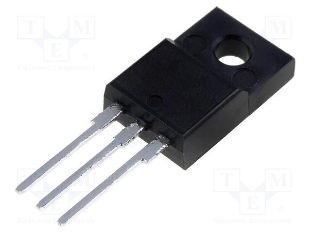 Transistor: n-mosfet; unipolaire; 900v; 3,65a; 30w; to220(iso)