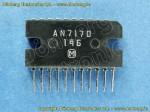 Circuit 45w btl audio amplifier ta8225l sip17