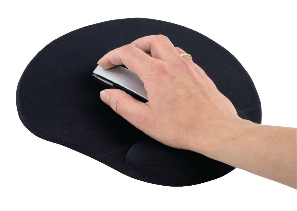 Tapis de souris ergonomique (position naturelle du poignet)