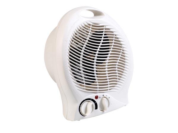 Chauffage d'appoint soufflant 2000w (chaud ou froid) - 2000 w - blanc