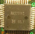Dts micro controller containing lcd driver tc9302af-018 60pins