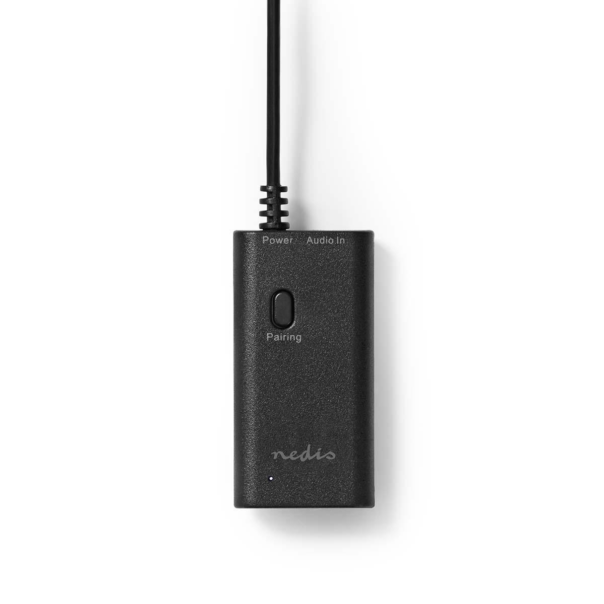Transmetteur audio bluetooth entree jack 3.5 mm noir