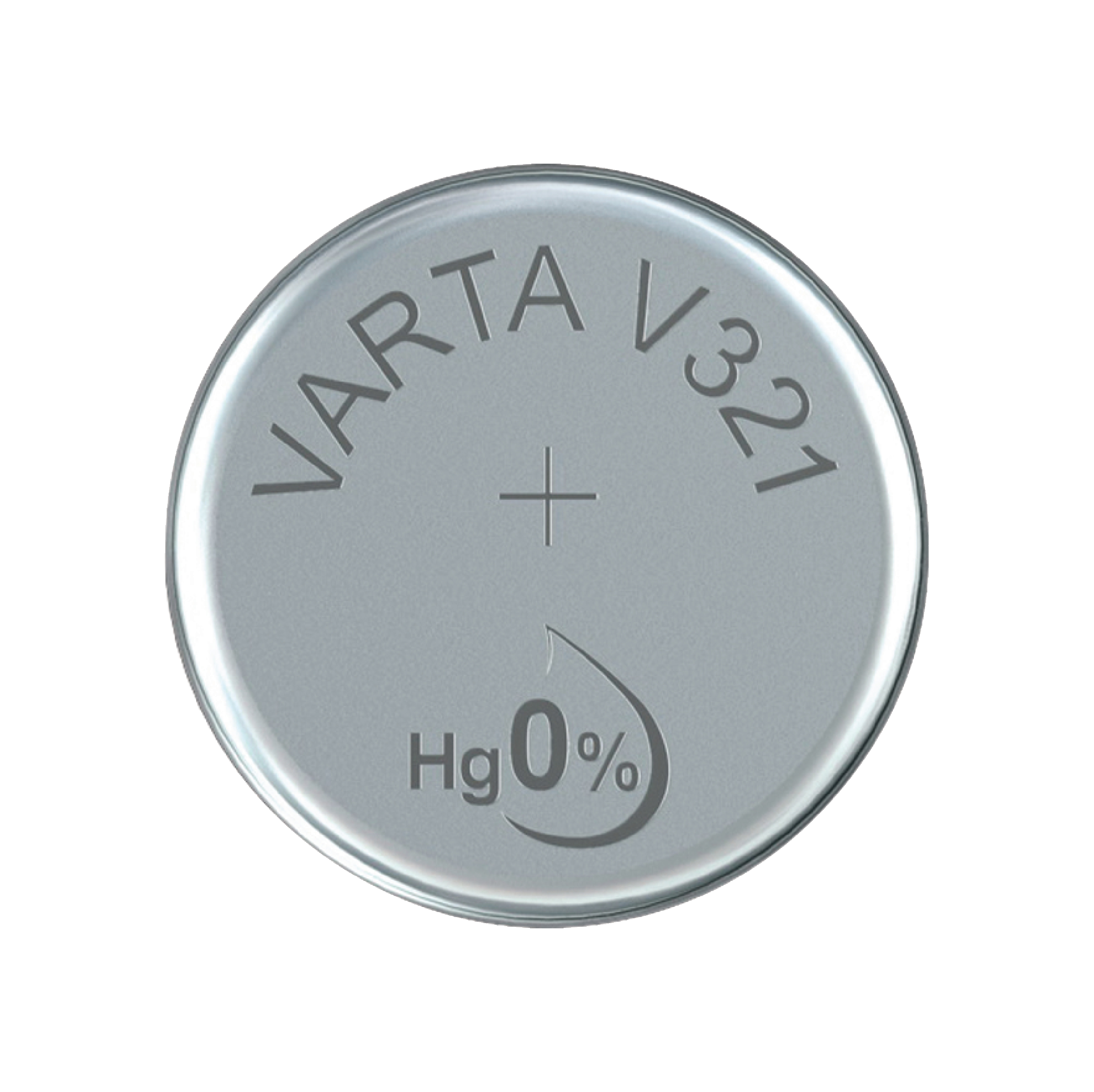 Pile bouton oxyde d'argent 1.55v 13ma (6.8x 1.65mm) sr616sw/sr65sw/varta 321.801.111