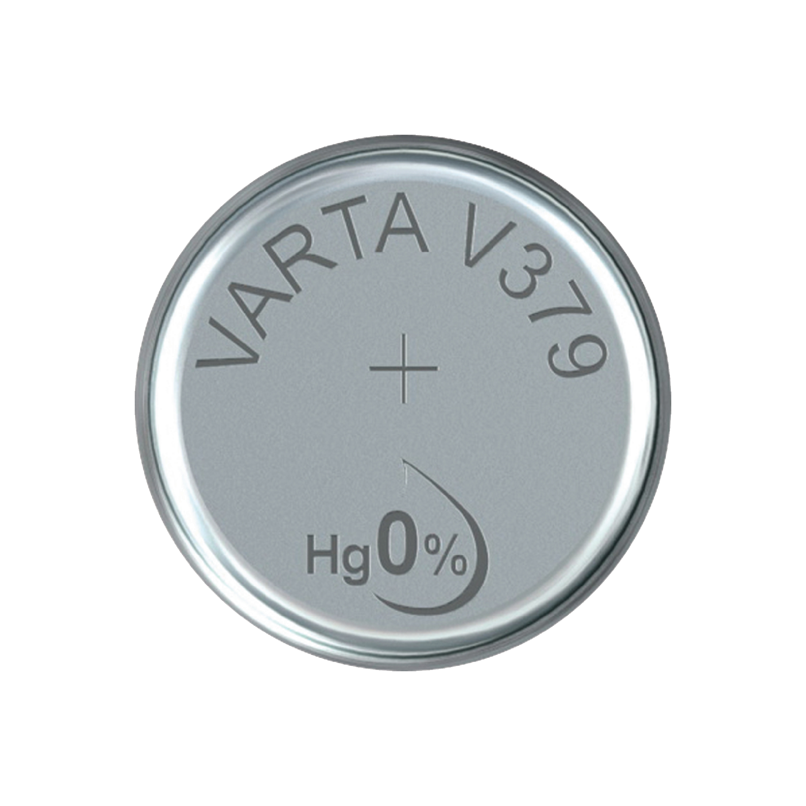 Pile bouton oxyde d'argent 1.55v 14ma (5.8x 2.15mm) sr521sw/sr63sw/varta 379.801.111