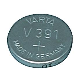 Pile bouton oxyde d'argent 1.55v 40ma (11.6 x 2.10mm) sr 55w /varta 391.101.111