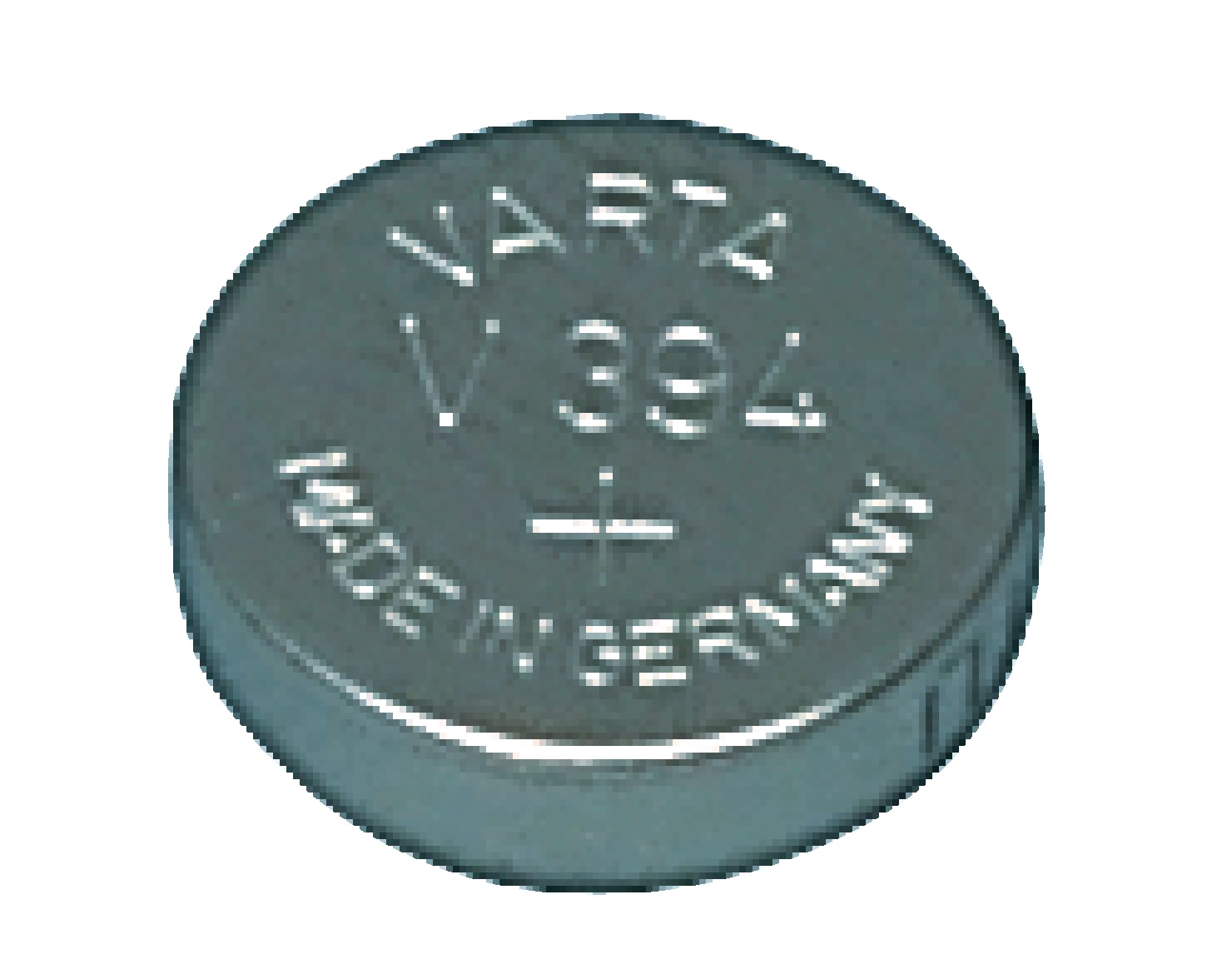 Pile bouton oxyde d'argent 1.55v 67ma (9.5x 3.6mm) sr936sw/sr45sw/varta 394.801.111