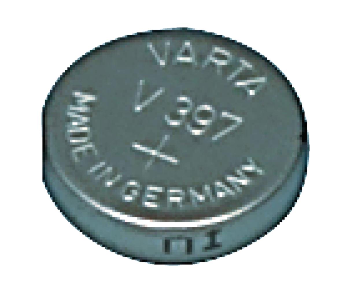 Pile bouton oxyde d'argent 1.55v 30ma (7.9x 2.6mm) sr726sw/sr59sw/varta.397.801.111