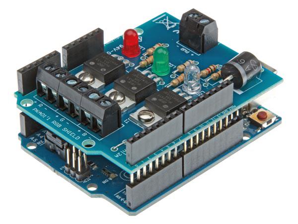 Rgb shield pour arduino®