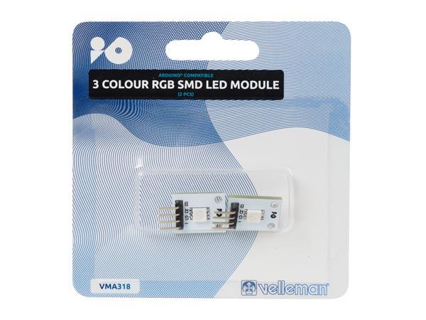 Module rgb led 3 couleurs compatible arduino® (2 pcs)