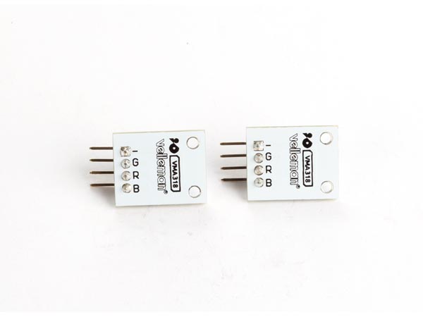 Module rgb led 3 couleurs compatible arduino® (2 pcs)