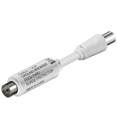 Sat msf iec cable 0,1m white