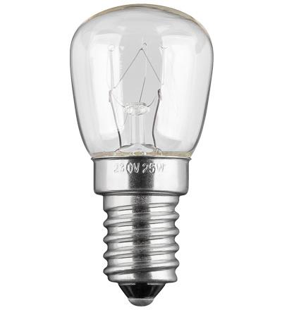 Lampe e14  240v 15w pour refrigerateur