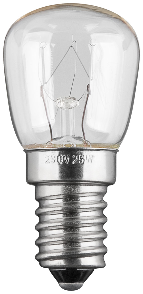 Lampe e14 230v 25w pour refrigerateur